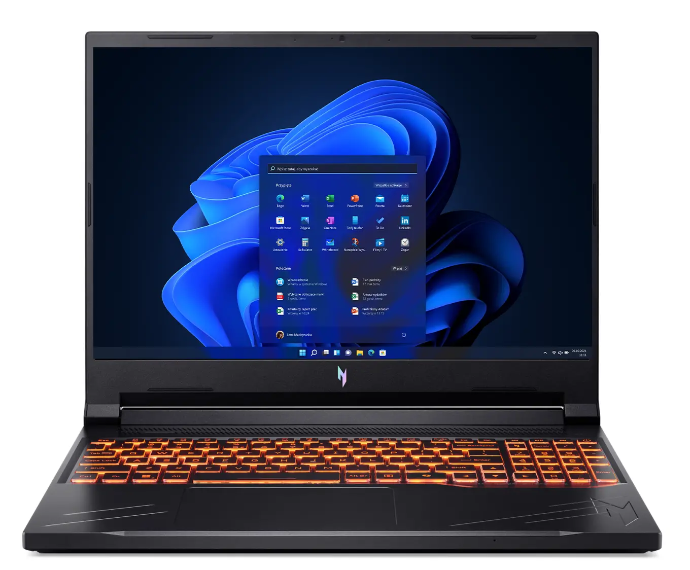 Laptop Acer Nitro V 16 ANV16-41 16" 165Hz R5 8645HS 16GB RAM 512GB Dysk SSD RTX3050 Win11 Czarny Funkcje AI