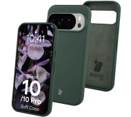 Bizon Soft do Google Pixel 10 / Google Pixel 10 Pro Ciemnozielony