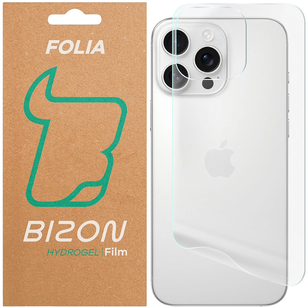 Folia hydrożelowa Bizon na tył Hydrogel Back do iPhone 16 Pro Max 1 sztuka
