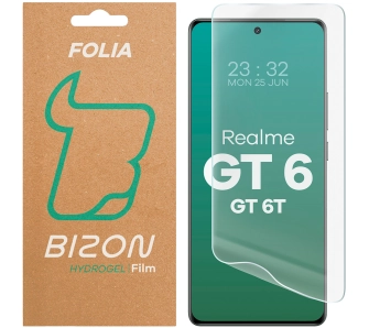 Folia hydrożelowa Bizon na ekran Hydrogel Front do Realme GT 6/GT 6T 1 sztuka