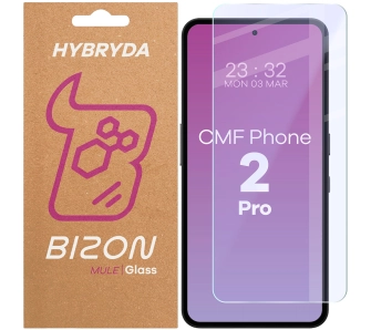 Szkło hybrydowe Bizon Elastyczne Mule do Nothing CMF Phone 2 Pro