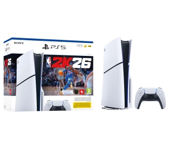 Konsola Sony PlayStation 5 Slim D Chassis (PS5) 1TB z napędem + NBA 2K26