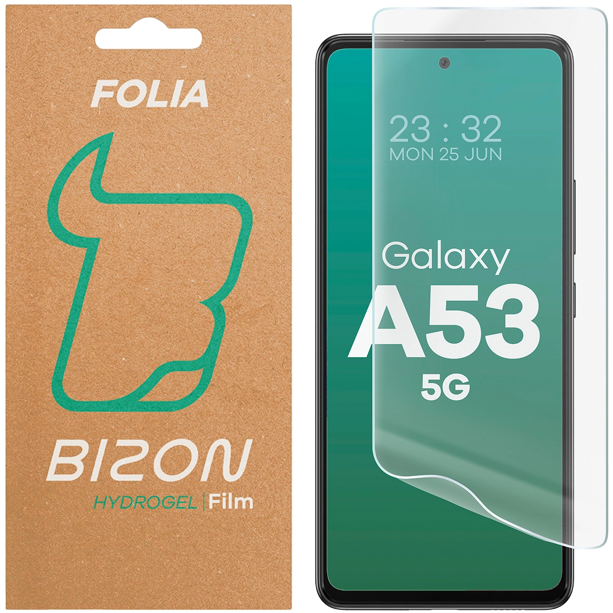 Folia hydrożelowa Bizon na ekran Hydrogel Front do Samsung Galaxy A53 5G 1 sztuka