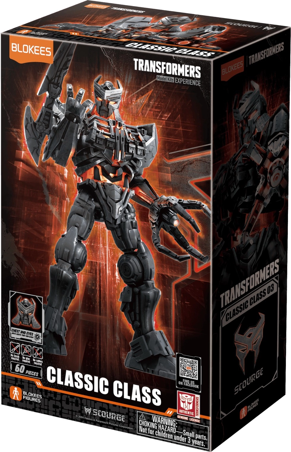 Model do składania Blokees Transformers Classic Class - Scourge