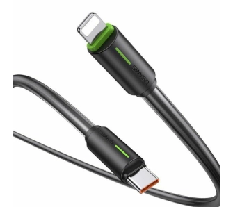 Kabel USAMS YU Series USB-C do Lightning 1m Czarny