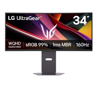 Monitor LG UltraGear 34G600A-B 34" UWQHD VA 160Hz 1ms MBR Zakrzywiony Gamingowy