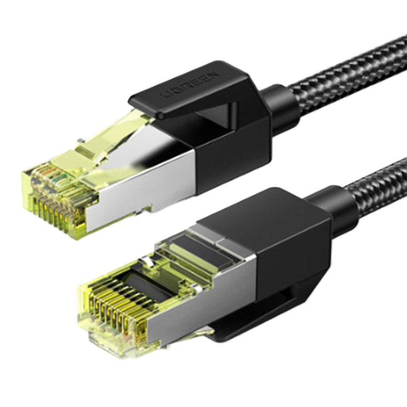 Kabel sieciowy UGREEN NW150 Ethernet RJ45 Cat.7 F/FTP 5m Czarny