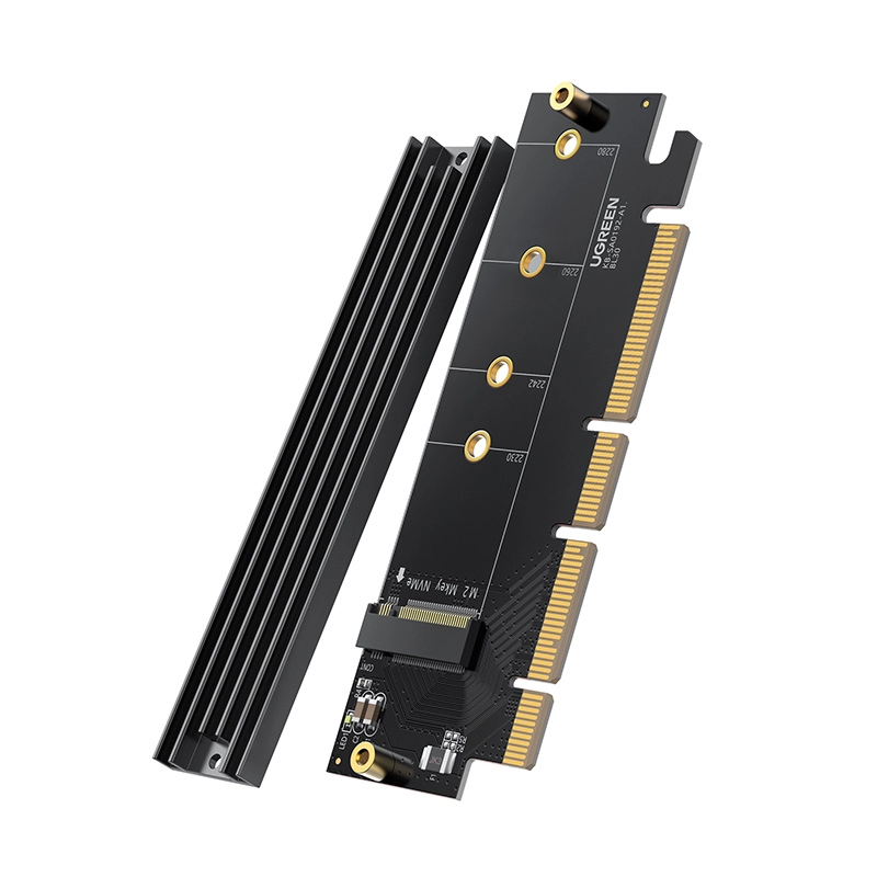 Adapter UGREEN CM465 PCIe 4.0 x16 do M.2 NVMe Czarny