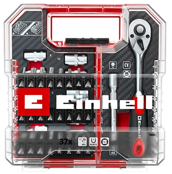 Zestaw bitów Einhell L-Case 49109022 (37 szt.)