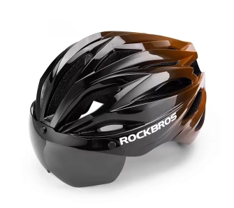 Kask RockBros 10110045006 Czarno brązowy