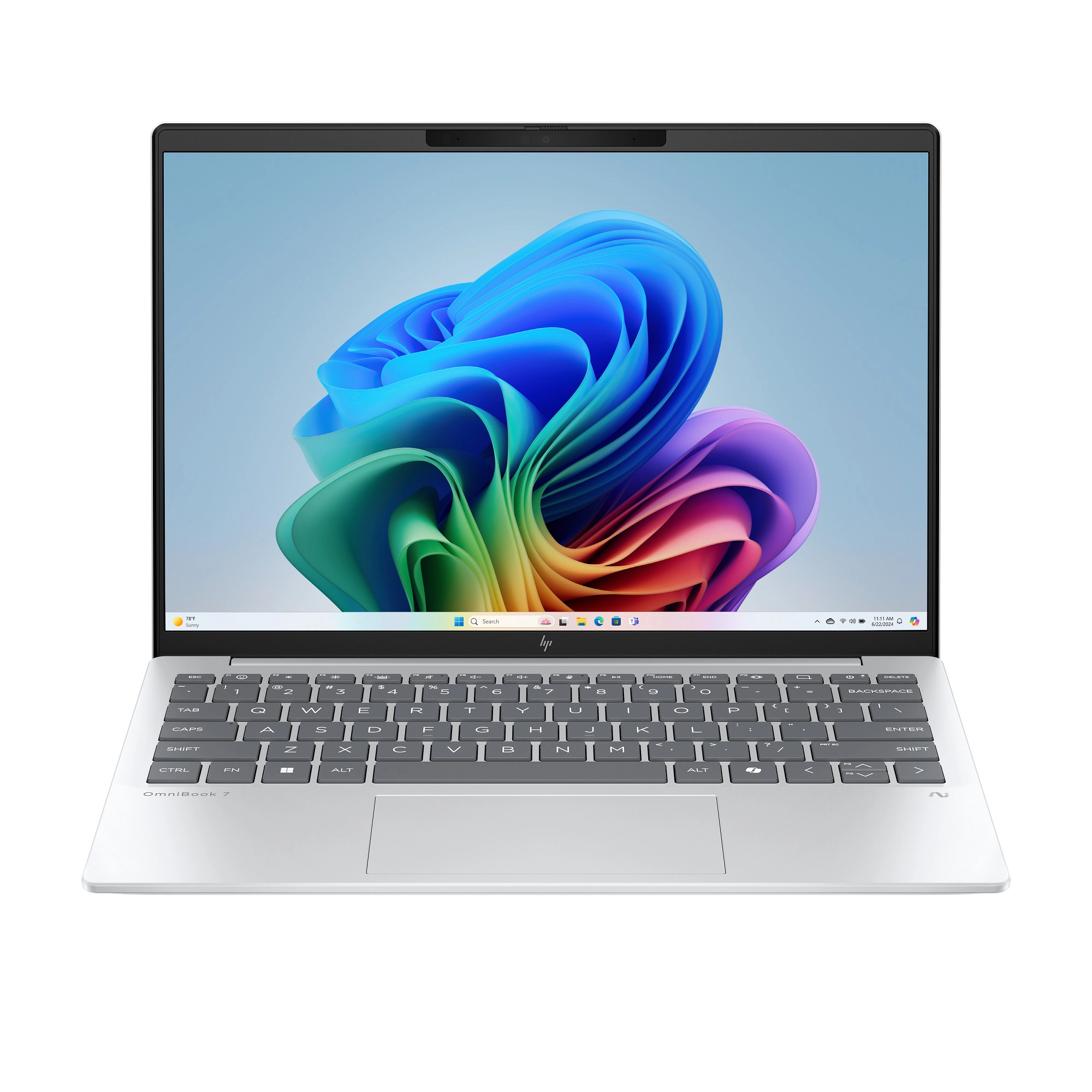 Laptop HP OmniBook 7 Aero 13-bg1216nw 13,3" Ryzen AI 7 350 16GB RAM 512GB Dysk SSD Win11 Srebrny Funkcje AI