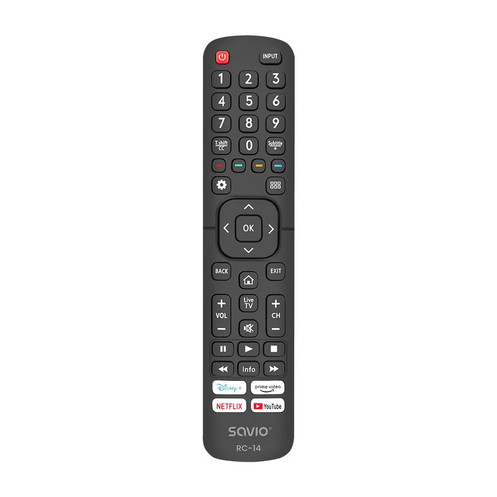 Pilot Savio RC-14 do TV Hisense Smart TV