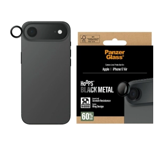 Szkło ochronne PanzerGlass Hoops do iPhone Air Czarny