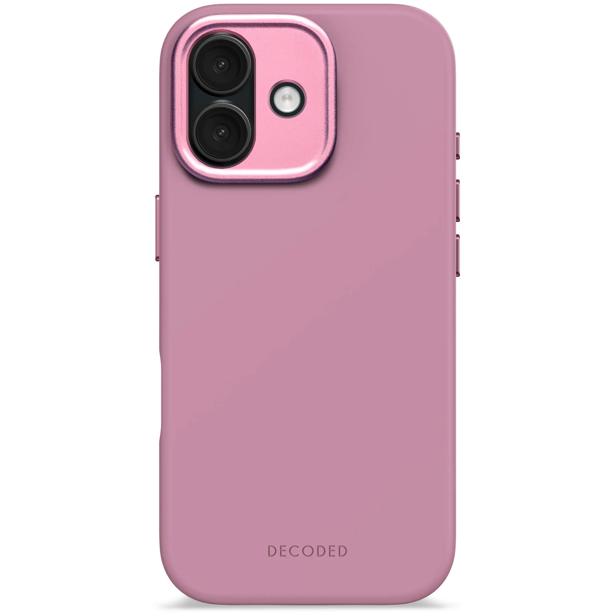 Etui Decoded Silicone MagSafe do iPhone 17 Różowy
