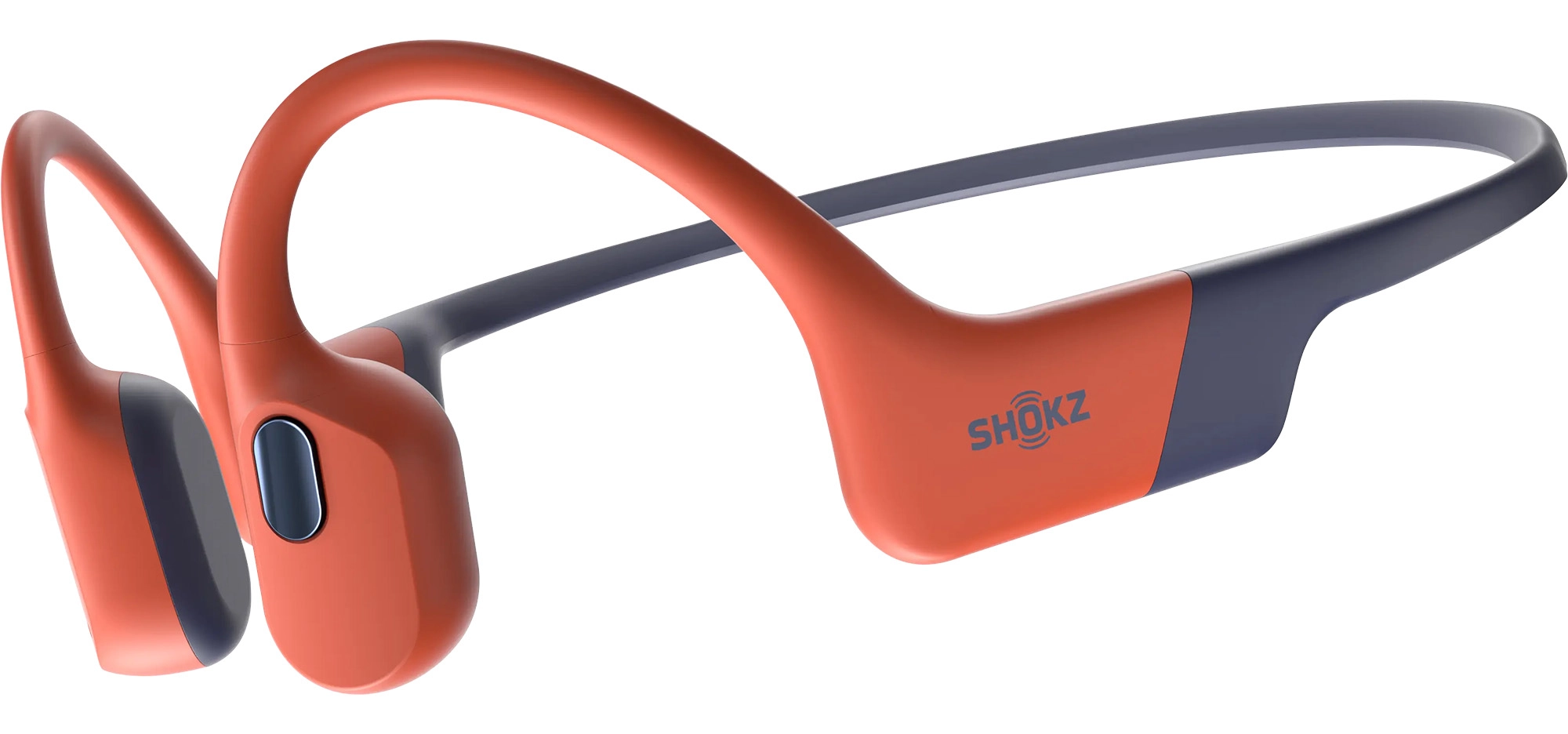 Słuchawki bezprzewodowe Shokz OpenSwim Pro Przewodnictwo kostne Bluetooth Czerwony