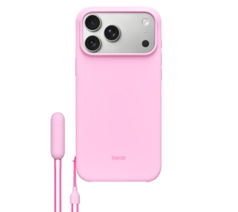 Etui Beats Kickstand Case z MagSafe i panelem Sterowanie aparatem do iPhone 17 Pro Max Opalowy różowy