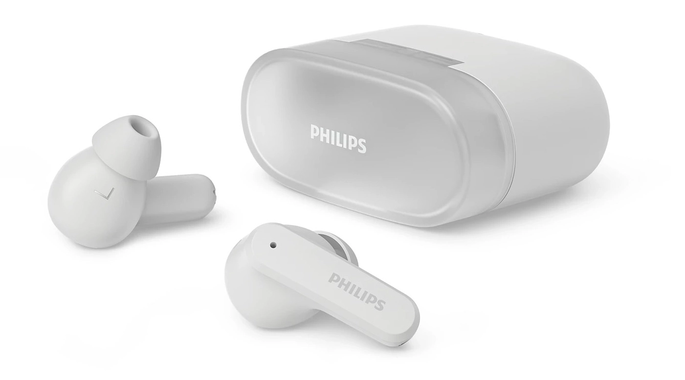 Słuchawki bezprzewodowe Philips TAT2000WT/00 Douszne Bluetooth 5.4 Biały