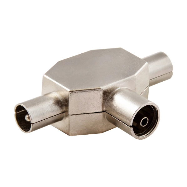 Rozdzielacz Savio LB0077 RF(żeński) - 2 x RF (męski) IEC 9.5 mm