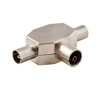 Rozdzielacz Savio LB0077 RF(żeński) - 2 x RF (męski) IEC 9.5 mm