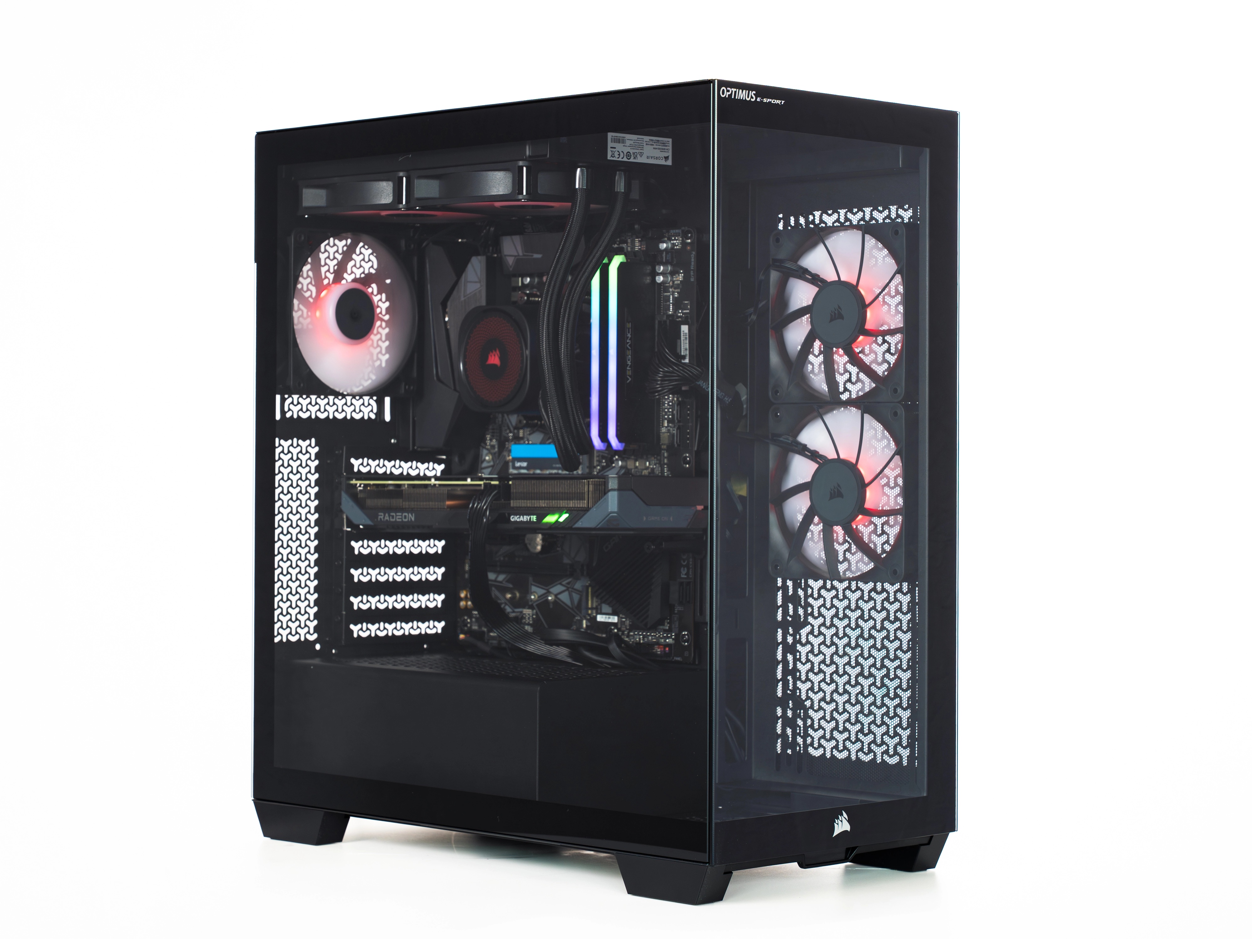 Optimus E-Sport GB550T-CR10 R7 5800X 16GB RAM 1TB Dysk SSD RX9060XT Win11