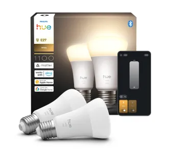 Żarówka LED Philips Hue White A60 E27 1100 2szt.