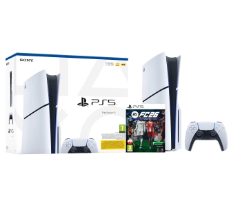 Konsola Sony PlayStation 5 Slim E Chassis (PS5) 1TB z napędem + EA SPORTS FC 26
