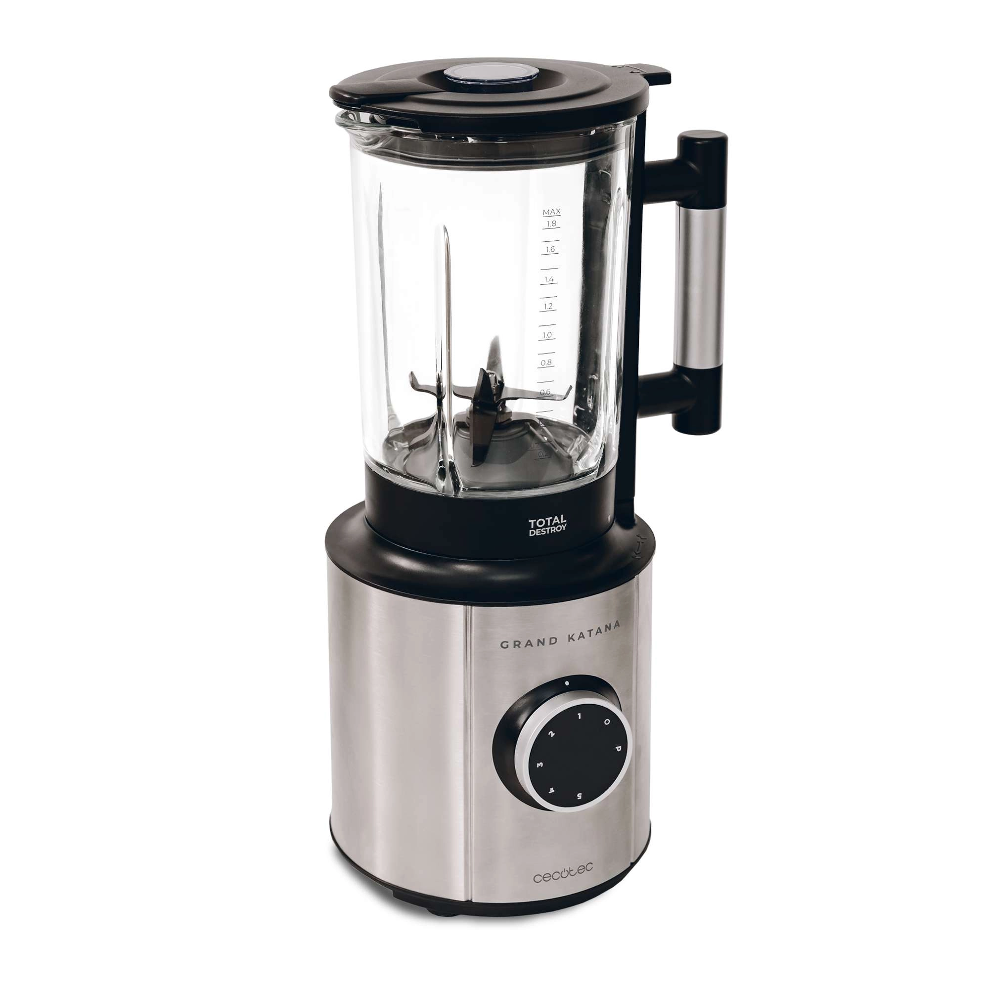 Blender kielichowy Cecotec Grand Katana 2700MAX Total Silver 3984 1,8l