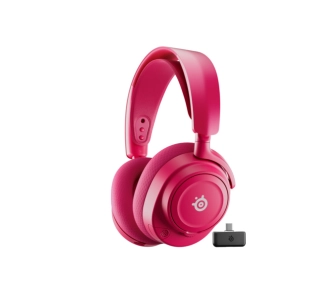 Słuchawki bezprzewodowe z mikrofonem SteelSeries Arctis Nova 7 Wireless Gen 2 Nauszne Magenta