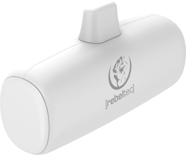 Powerbank Rebeltec P5 PLUG-IN 5000mAh 10W Biały