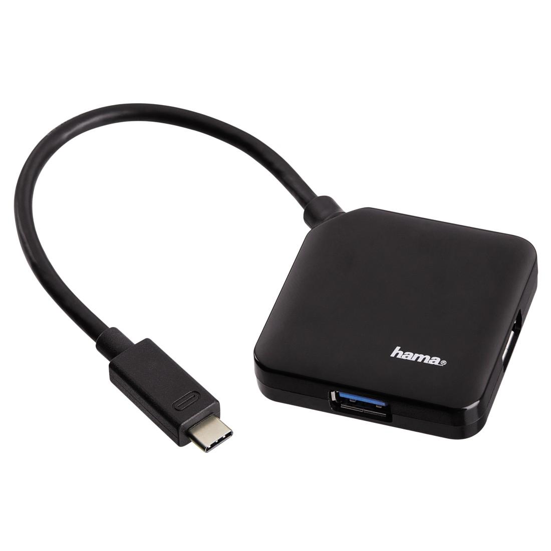 Hama 135750 4 x USB 3.1 typ C (czarny)