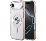 Karl Lagerfeld IML Choupette Sketch Logo MagSafe do iPhone Air Różowy