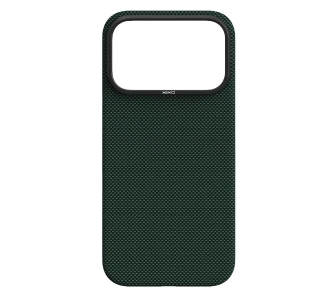Etui Yaxo Aramid Fiber Ultra Slim Case MagSafe iPhone 17 Pro Max Ciemnozielony