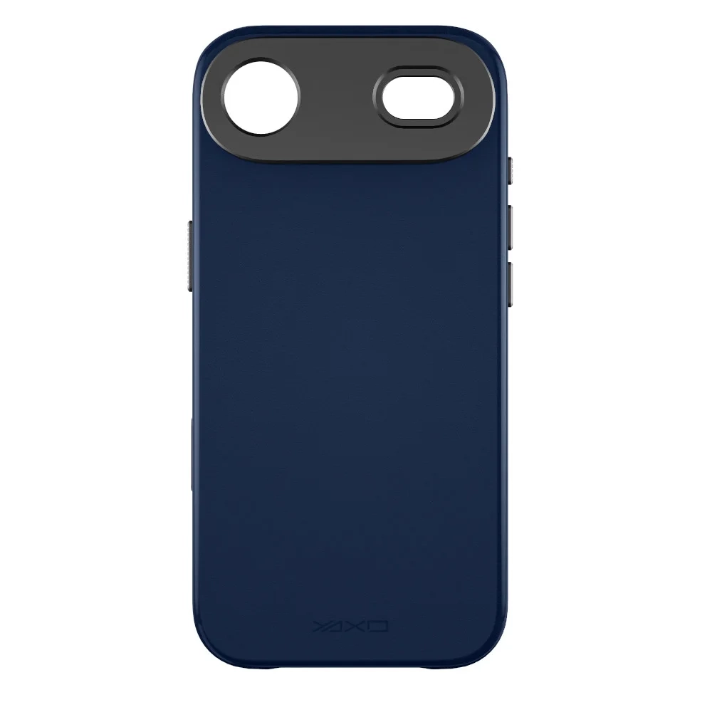 Yaxo Leather Gear Slim Case MagSafe do iPhone Air Granatowy