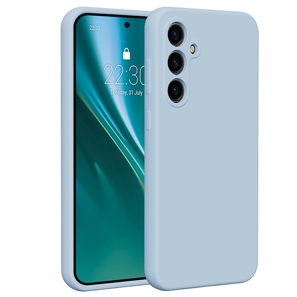 Etui Etteri Silicone Case Galaxy S23 Fe Niebieski