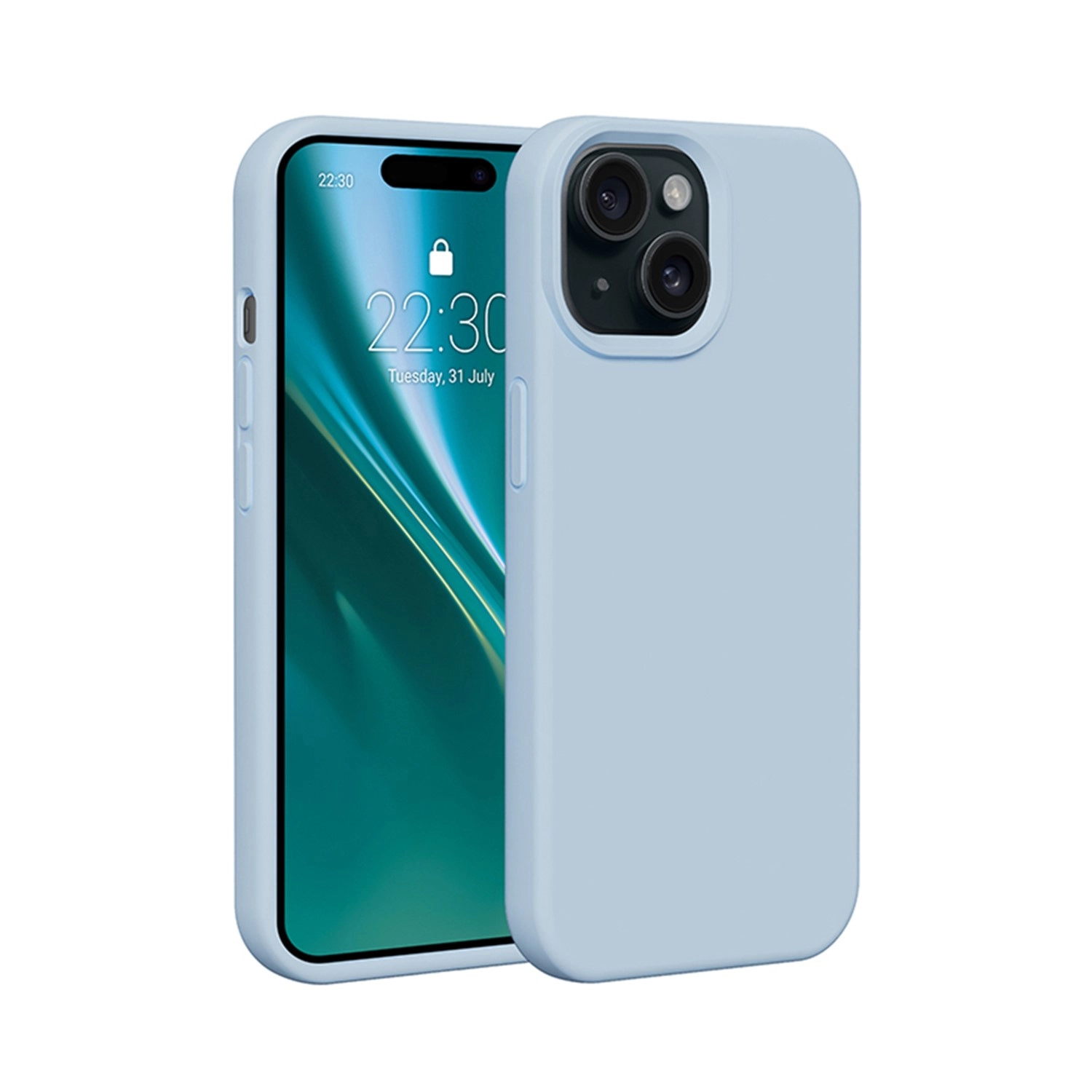 Etui Etteri Silicone Case do iPhone 14 Niebieski
