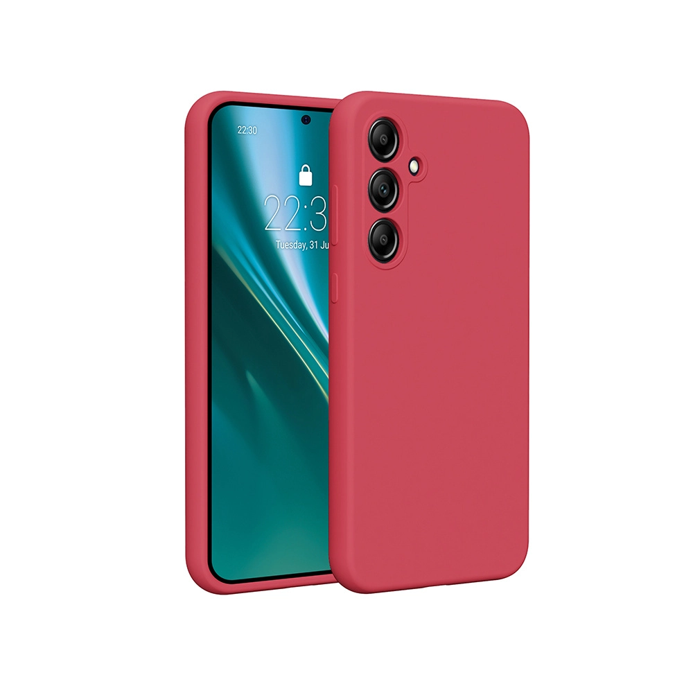 Etui Etteri Silicone Case do Galaxy A35 5G Malinowy