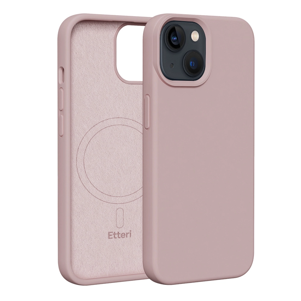 Etui Etteri Silicone Case do iPhone 14 Różowy