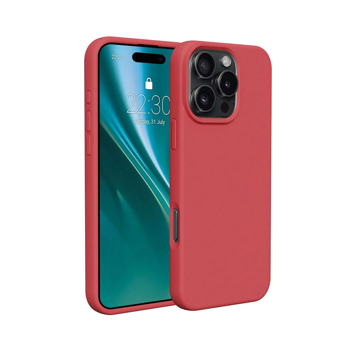 Etui Etteri Silicone Case do iPhone 16 Pro Max Malinowy