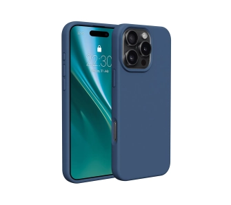 Etui Etteri Silicone Case do iPhone 16 Pro Max Niebieski