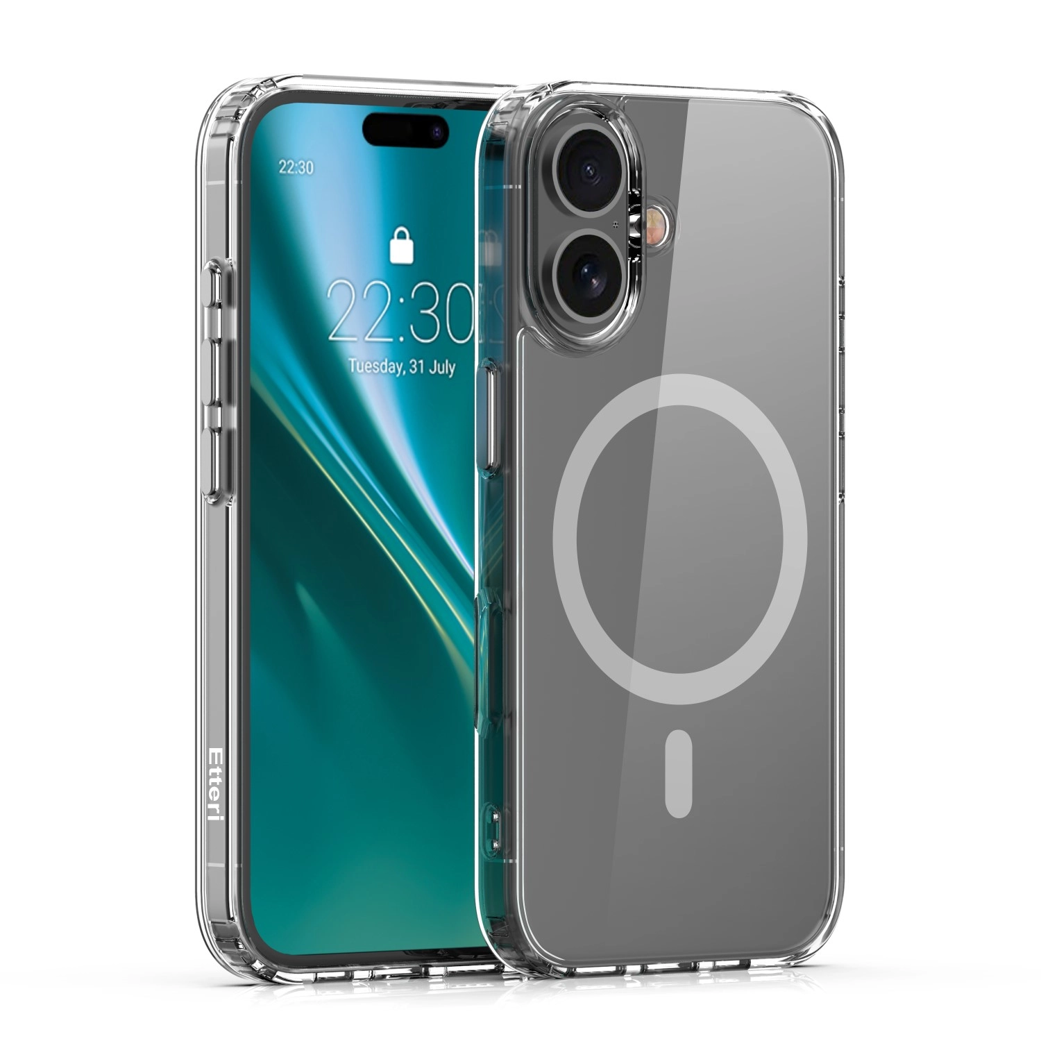 Etui Etteri Color Mag do iPhone 16 Plus Szary