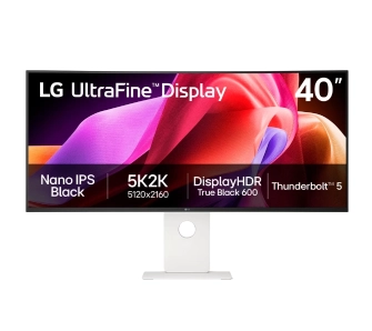 Monitor LG UltraFine 40U990A-W 40" 5K2K Nano IPS Black 120Hz 5ms Zakrzywiony Profesjonalny