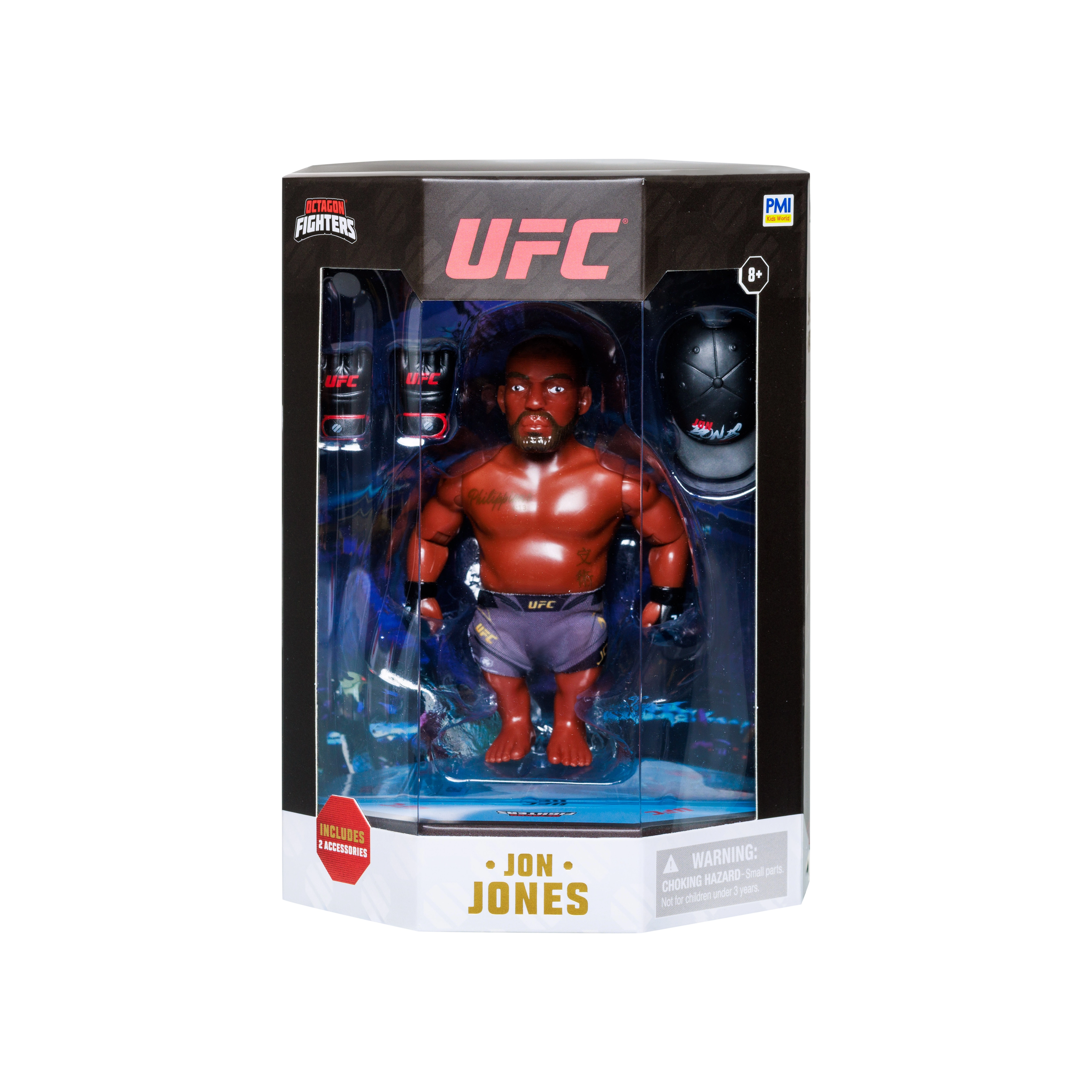 Figurka PMI Kids World UFC Octagon Fighters S1 Action Figure 11cm - Jon Jones