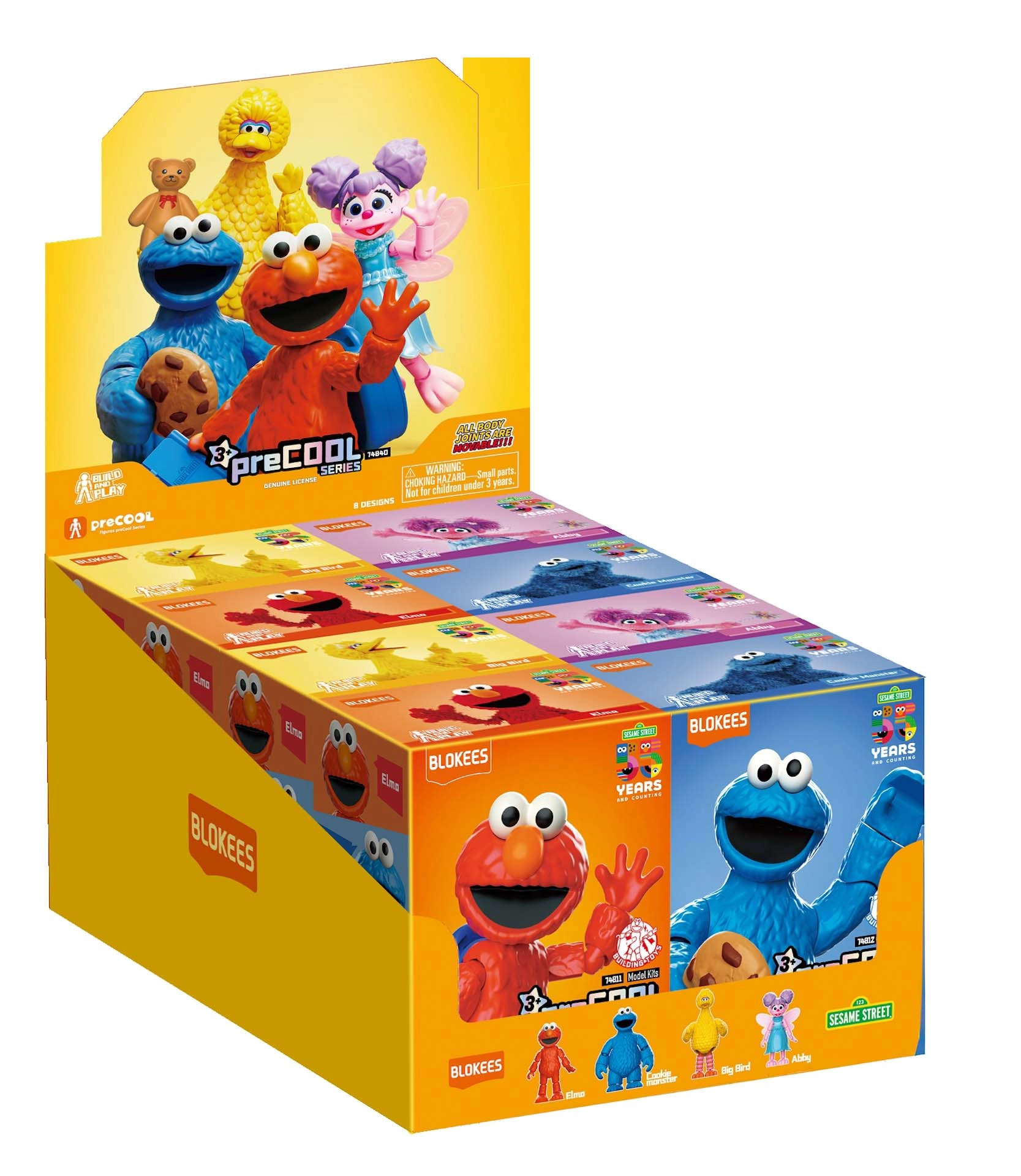 Model do składania Blokees SesameStreet Fig.S2
