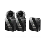 Puluz PU3154B 2 TX + 1 RX Bezprzewodowy Krawatowy Czarny