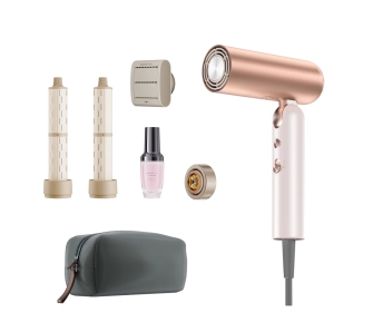 Suszarka do włosów Dreame Pocket Ultra Jonizacja Zimny nawiew 1500W 2 prędkości 4 temperatury Różowy