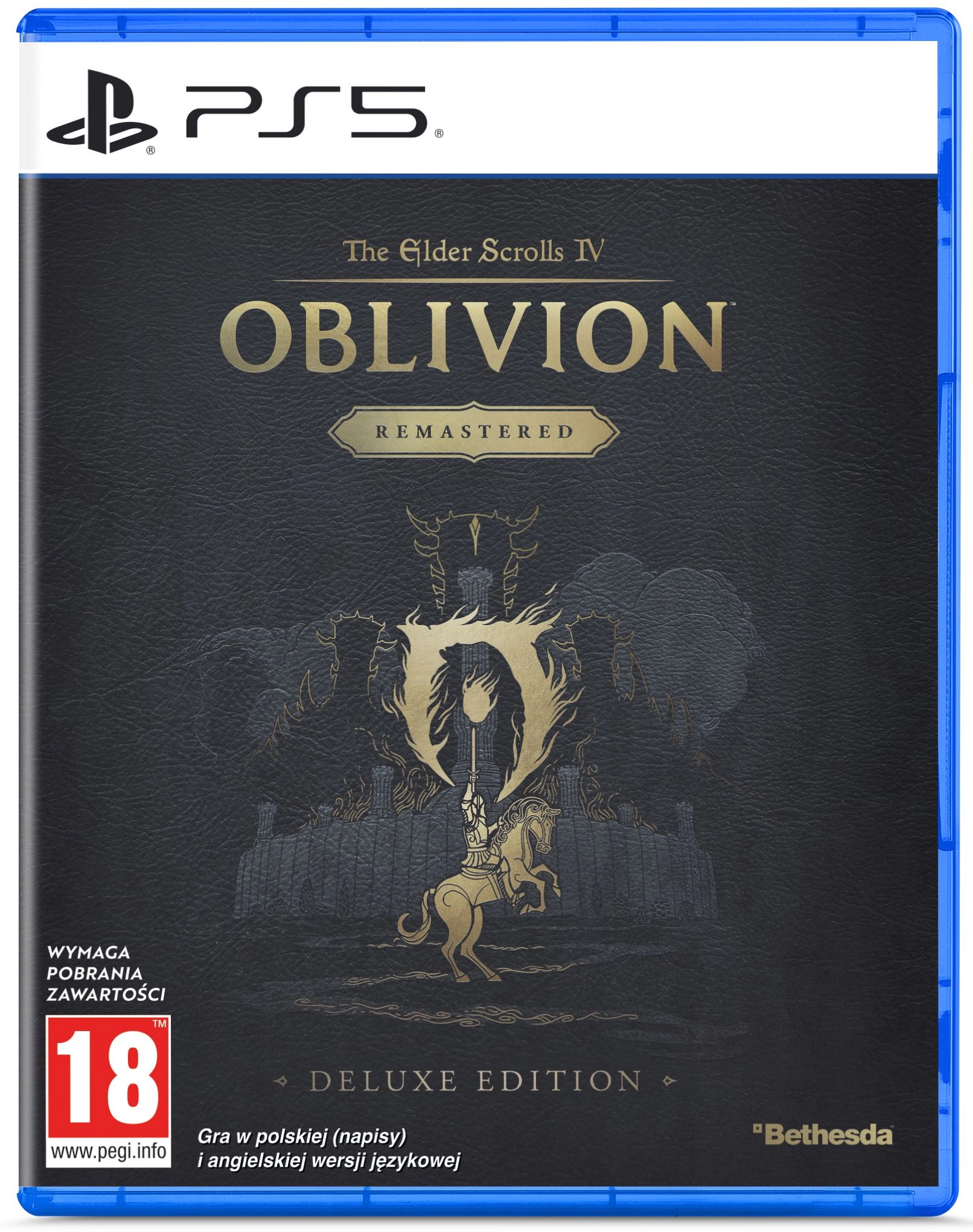 The Elder Scrolls IV: Oblivion Remastered Edycja Deluxe Gra na PS5