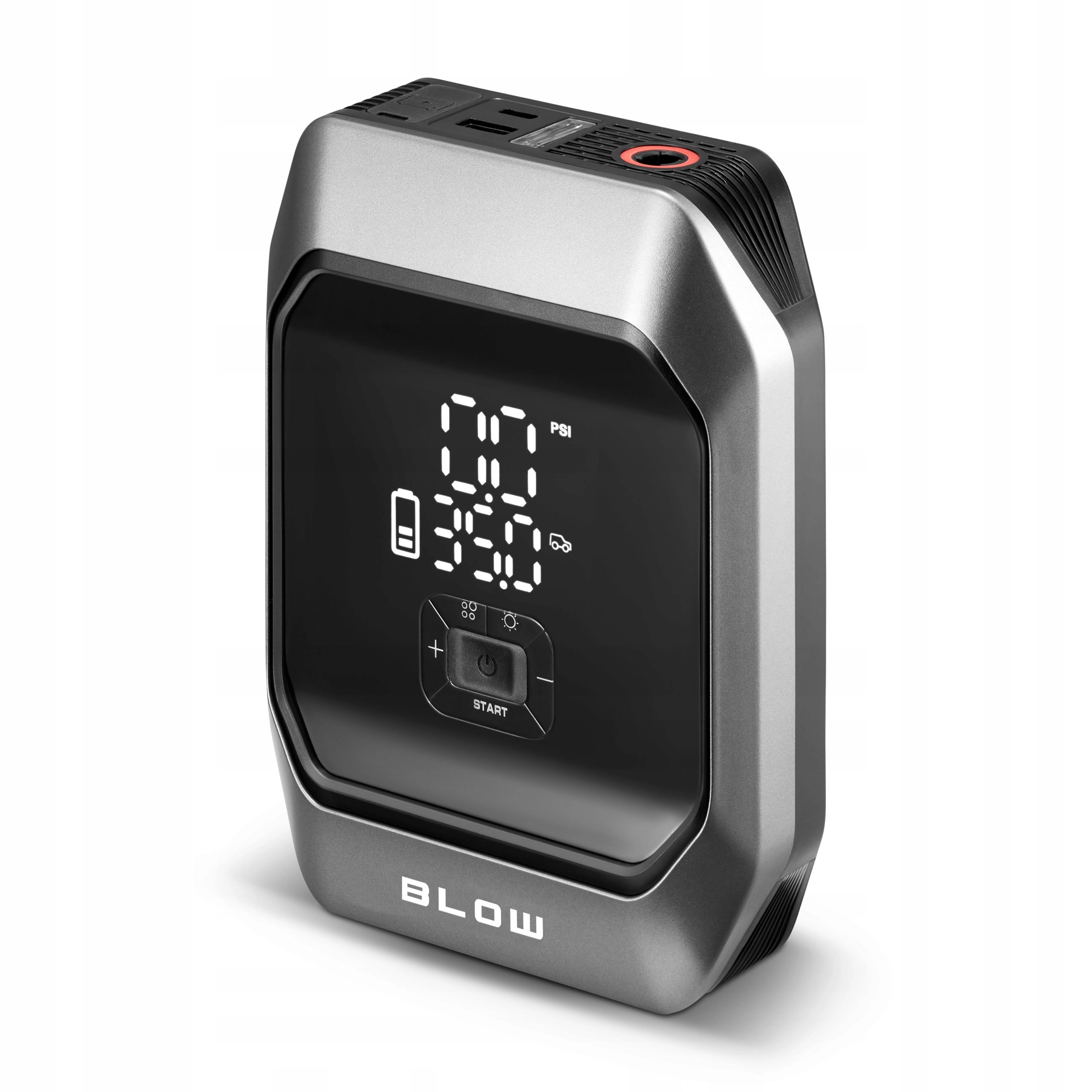 Powerbank BLOW Jump Starter AP02 Kompresor Pompka Latarka 9000mAh 18W Czarny