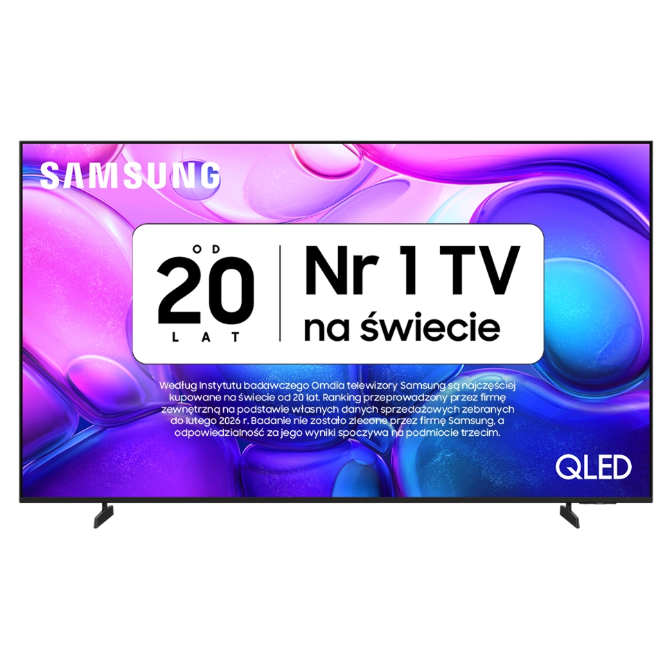 Telewizor Samsung QE65Q6FAAU 65" QLED 4K Tizen DVB-T2