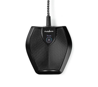 Mikrofon Nedis MICCU100BK Przewodowy Czarny