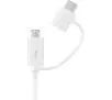 Kabel Samsung EP-DG930DW combo USB-C Micro USB Biały